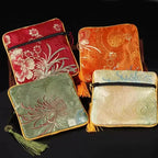 Oriental Traditional Silk Embroidered Jewelry Pouch