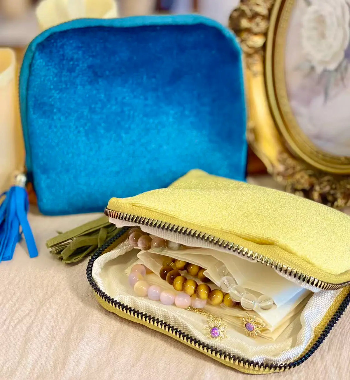 Velvet Jewelry Pouch