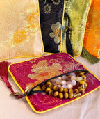 Oriental Traditional Silk Embroidered Jewelry Pouch